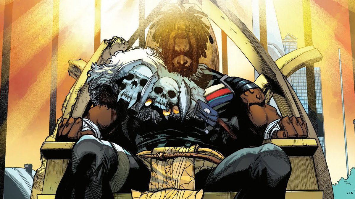 jaYTgameNews's tweet photo. What if #AdamTaurus meet #Killmonger? #RWBY #Marvel https://t.co/km8hdNOyit
