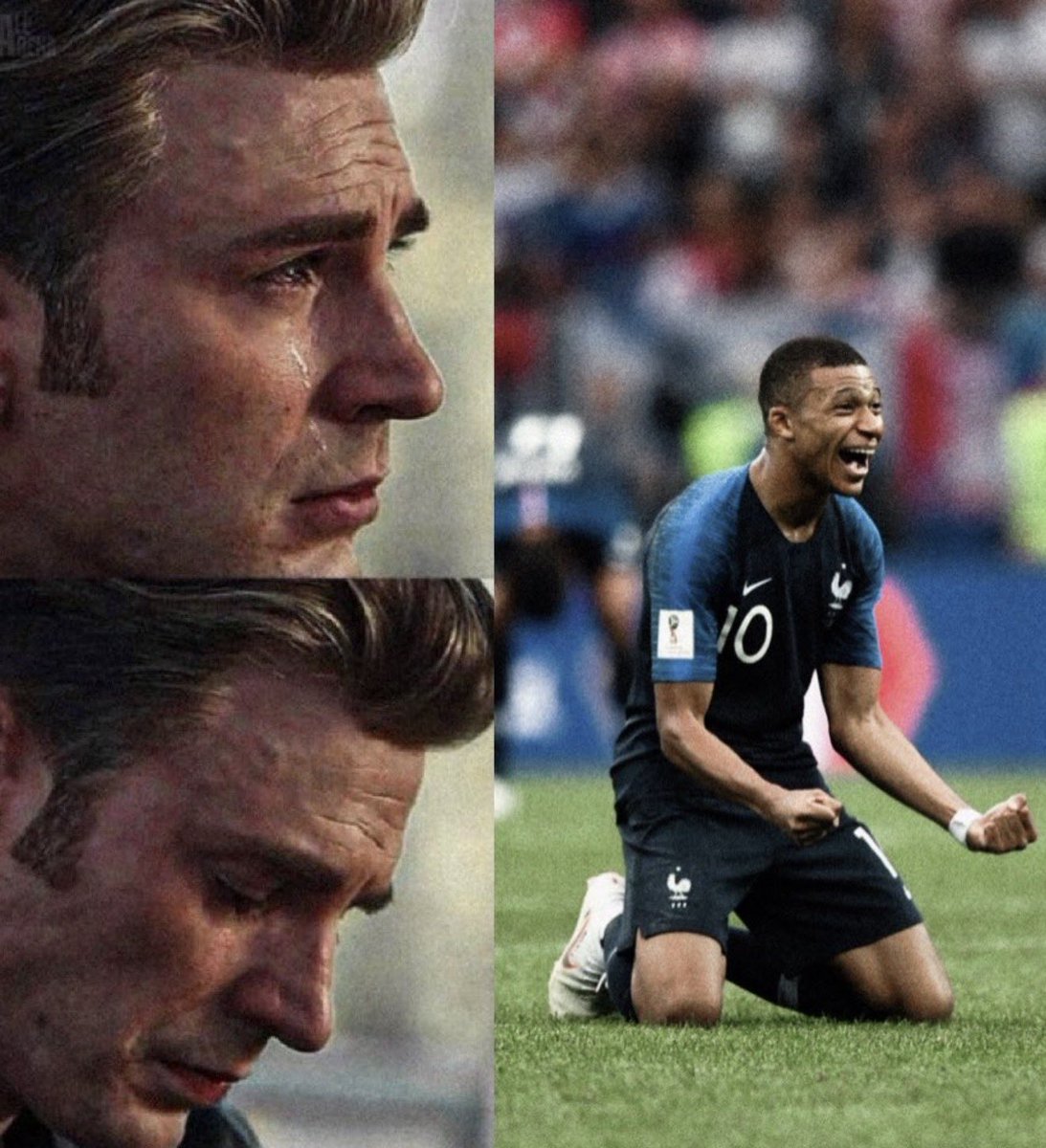 Kylian's tweet photo. Kylian Mbappé turns 28 in 4 months. 🥲 https://t.co/HwJjk7d4vk
