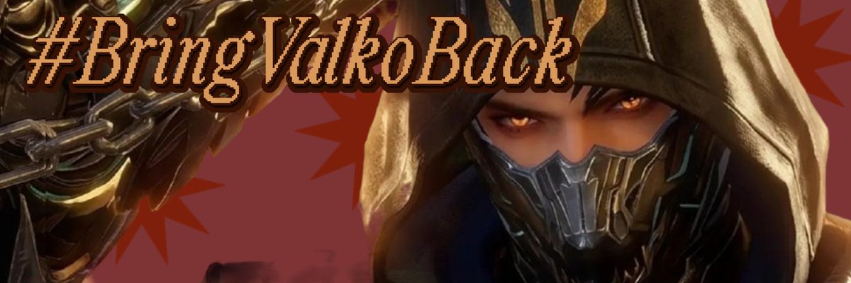 pnplmm's tweet photo. my little friend did these banners for us!! use this so u can support little creator and VALKO!!!!!! AWOOOOO 🐺🐺

now three big awooo in replies, im waiting. 

cr: pinterest @ fiabaportfolio

#BringBackValko #BringValkoBack https://t.co/auldvoXKBd