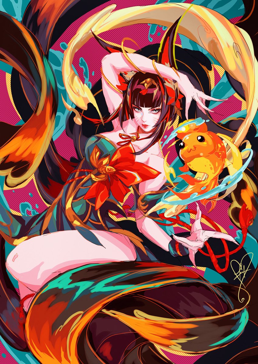 blazingwyrd's tweet photo. Ahri by @mujumonster

artstation/muju
instagram/mujumonster https://t.co/NISBQumP9k