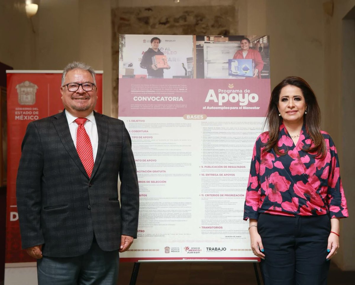 PortaldeTexcoco's tweet photo. Gobierno EdoMéx lanza convocatoria de apoyo al Autoempleo para el Bienestar https://t.co/kbME4J3X3X https://t.co/C96I3oMKEd
