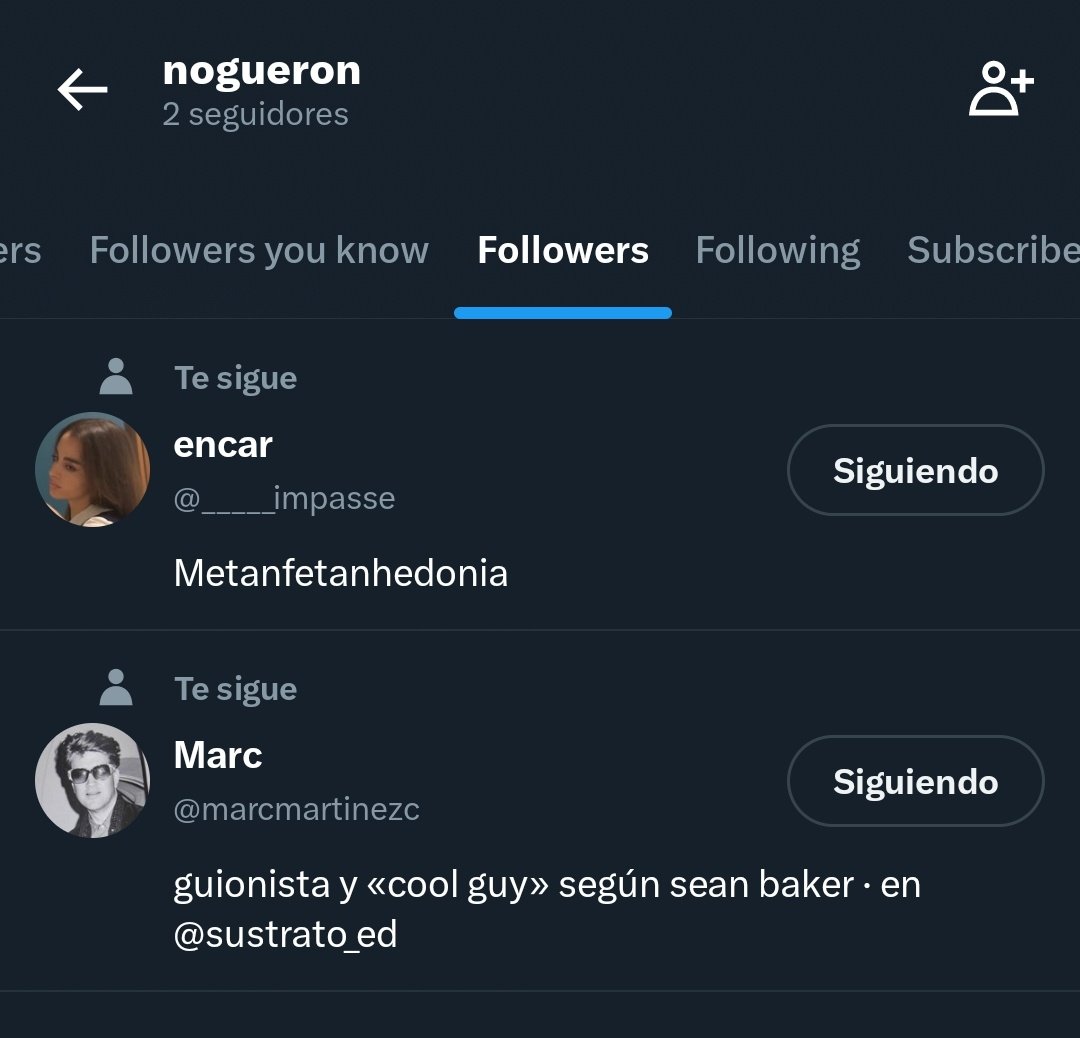 enedenog's tweet photo. Me hace tanta gracia que los únicos seguidores en esta red social sean este par de dos https://t.co/Ij8zmMkXKG