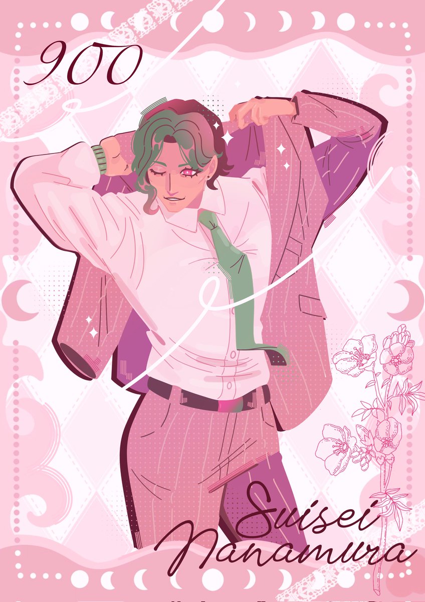 Sold1erEl's tweet photo. Pink detective

#danganronpa #drk #suiseinanamura https://t.co/85m7aQmNt2