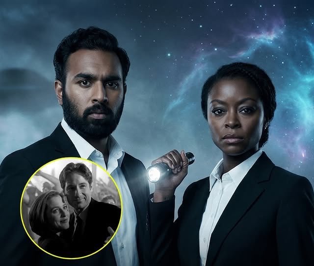 ferlageok's tweet photo. 🚨TENEMOS NUEVOS X-FILES‼️

Estos van a ser los nuevos agentes Mulder y Scully

Finalizó el rodaje del episodio piloto del reboot de EXPEDIENTE X, producido por Ryan Coogler.

Por el momento, Disney+ solo ha encargado este primer capítulo. Si el resultado convence, dará luz verde a una temporada completa.

Himesh Patel y Danielle Deadwyler encabezan el reparto.

¿Qué te parece?