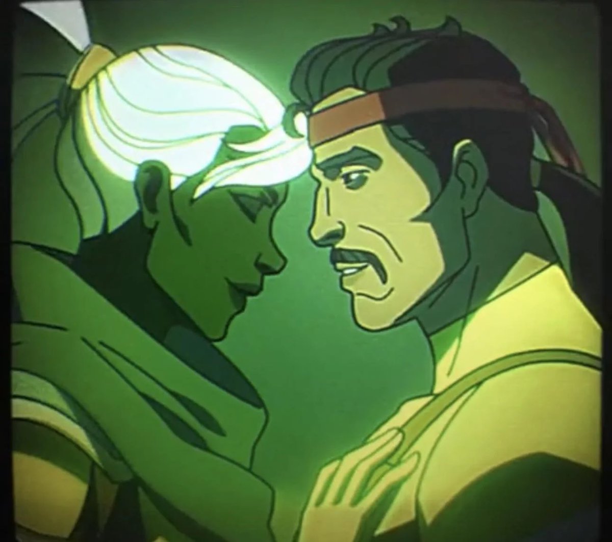 TheWindGodVonte's tweet photo. Fun fact: 

For those who didn’t know, canonically, Forge didn’t have a real name in the comics. Chris Claremont had intended for Forge’s real name to be “Daniel Lone Eagle”  so when Storm calls him “Daniel,” that’s the first time they’ve ever referenced the idea so it’s canon now. #XMen97