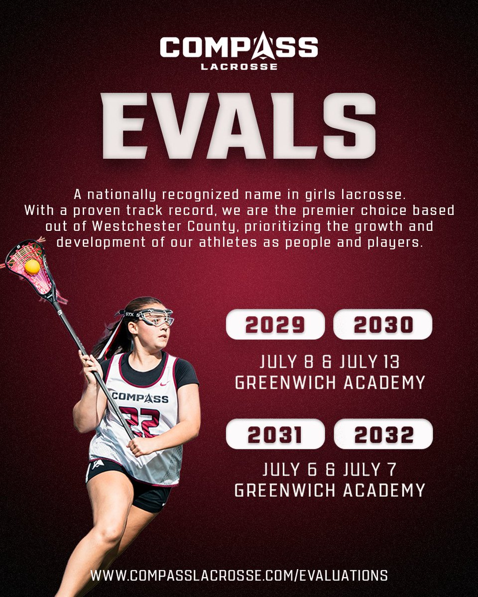Compasslacrosse's tweet photo. Evaluations for our 2029-2032 teams begin next week! Join the most comprehensive program in our area: https://t.co/thSOgA75jl #gonavs https://t.co/10ehouEbBn
