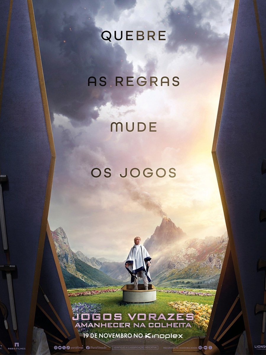 SacTributos's tweet photo. Kinoplex mandou avisar NOVAMENTE que Amanhecer na Colheita chega aos cinemas dia 19 de novembro! https://t.co/nmwL4MBWIb