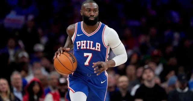 NetsMuse's tweet photo. Cannot fathom how lucky the Sixers have gotten the past 2 years.

Used an Embiid injury to tank from a playoff team to the #6 in lottery ranking and move up to #3 to land Edgecombe

Miraculously traded Paul George's terrible contract for a FMVP in his prime because of off-court drama.