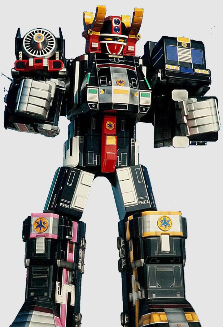 Wjateru's tweet photo. @LaboumSorceress, bitch please! You got defeated twice by the robot police! What makes you think this motherfucker won't body you? Say hello to the Supertrain Megazord! https://t.co/OJ77ayGW6H