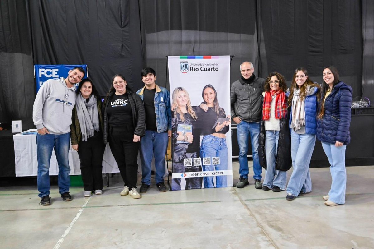 fceunrc's tweet photo. La UNRC presente en la ExpoAcadémica de Vicuña Mackenna y General Deheza https://t.co/gBZ4CnwIRl https://t.co/2SfePT7M7e