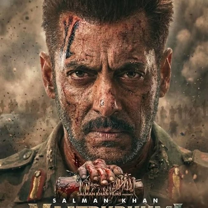 Cinema_Decoded's tweet photo. MASS UPGRADE: Get ready to witness #SalmanKhan in a hard-hitting, no-nonsense military uniform leading the 16 Bihar Regiment. Playing a fiercely patriotic, strategically brilliant commander fighting under zero-oxygen conditions means a completely transformed, grounded avatar for the Megastar. 🦖🪖 

#Maatrubhumi