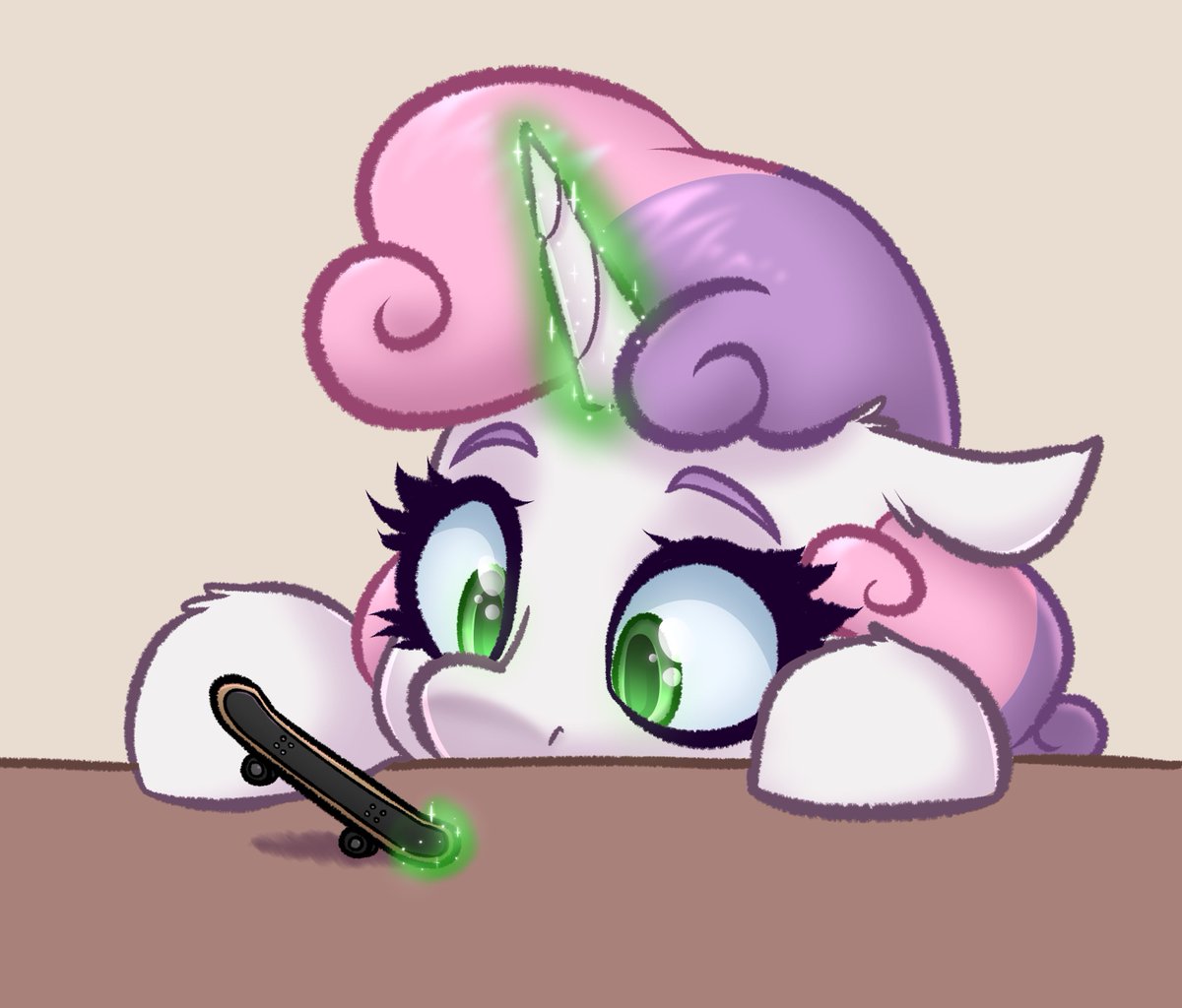 Witch_Taunter's tweet photo. She's learning how to do a kickflip. https://t.co/WOhB3TI3ZG