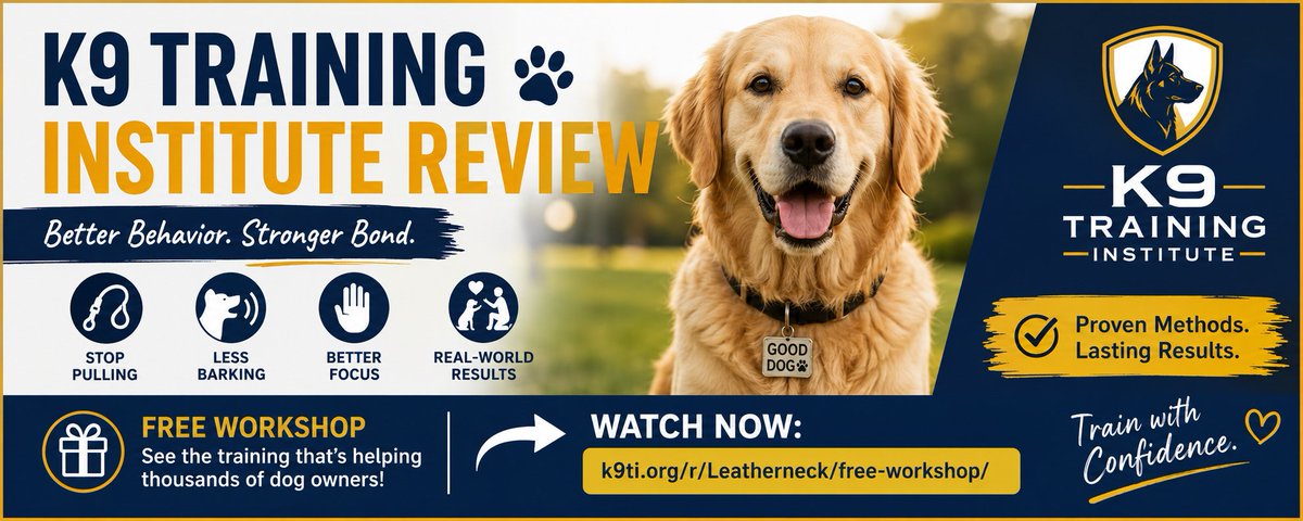 AftgalleyGreg's tweet photo. I also published a full review explaining what you can expect, what I liked, and who I think it's best for.
If you're a dog owner, I'd love to hear about your biggest training challenge!
#DogLovers #PetParents #DogsOfX #PuppyLove #DogLife #ServiceDogs #DogTrainingTips
Affiliate Disclosure: If you enroll through my link, I may earn a commission at no extra cost to you.