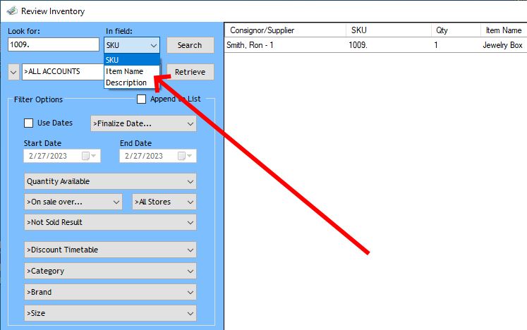 RJFSOFT's tweet photo. Consignment Software:  Search inventory by SKU, Item Name, or Description.
https://t.co/8miVlqsxCf

#software #consignor #pos #consignment #thrift #resale #thrifting #resellers #resellercommunity #consigning #consign #recycledfashion #reselling #upcycled #recycled #refashion https://t.co/4S95IOM2Vu