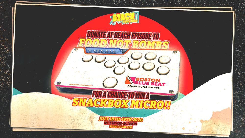 BostonBlueBeat's tweet photo. The mutual aid, Food Not Bombs, will be tabling at Beach Episode 2026. 💪 

They're looking for donations of new and unused undergarments to help those in need. Donating on-site will enter you into a raffle for a Snack Box Micro! 🥏 

⛵ https://t.co/z80R1pThym
⛑️ https://t.co/lBKxzdN5Tk