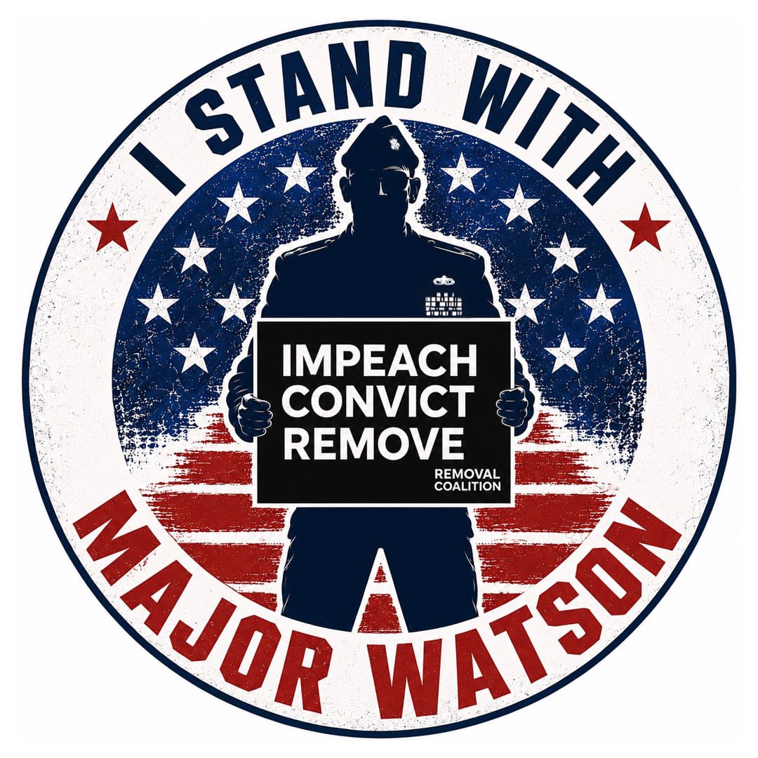 pnewman51's tweet photo. Unofficial “I Stand With Major Watson” graphic. Free to copy &amp;share or use as a profile image. No credit needed. https://t.co/6wKHhzZ59d