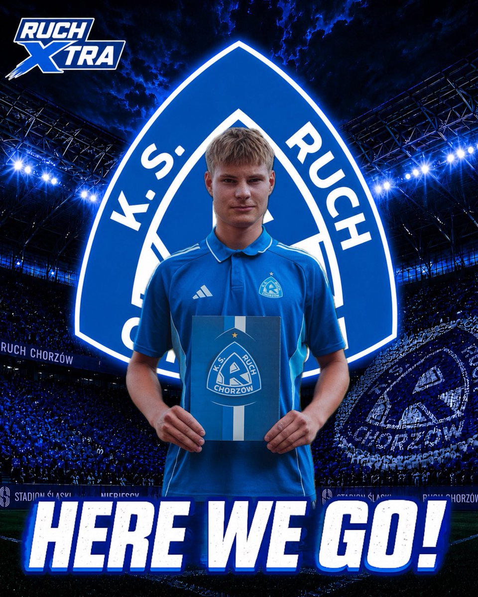 RCHXtra's tweet photo. Seweryn Cieślak nowym napastnikiem Niebieskich 🔵⚪️

18 latek podpisał z Ruchem Chorzów dwuletni kontrakt z opcją przedłużenia o kolejne dwa lata! ✍🏻

#rchxtra https://t.co/lc7nXj5Xno