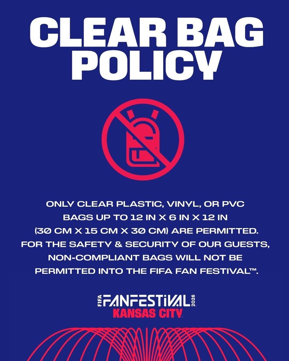 FWC26KansasCity's tweet photo. Tomorrow is MATCHDAY in Kansas City 🔥

Be prepared for Colombia vs. Ghana before you head out to the stadium!

#FIFAWorldCup #WeAreKansasCity #WeAre26 https://t.co/cAeIPtXTe9
