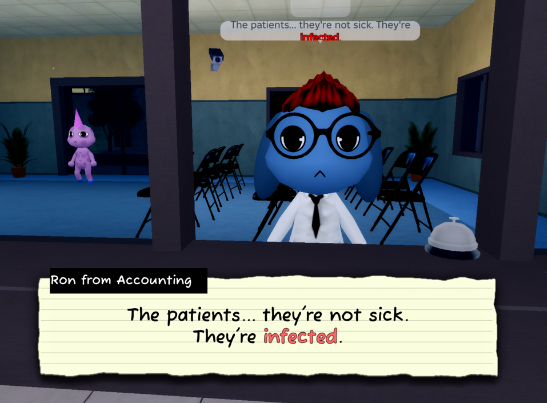 BAEMONSHANK's tweet photo. #animalhospital Im a firm believer of the 'anomalies arent all hostile" theory given ron's dialogue about testing and the instances of hollow-eyed patients

not to mention how some anomalies just dont attack people + when theyre attacked they run away just like "regular" patients https://t.co/6iCe8Oitoz