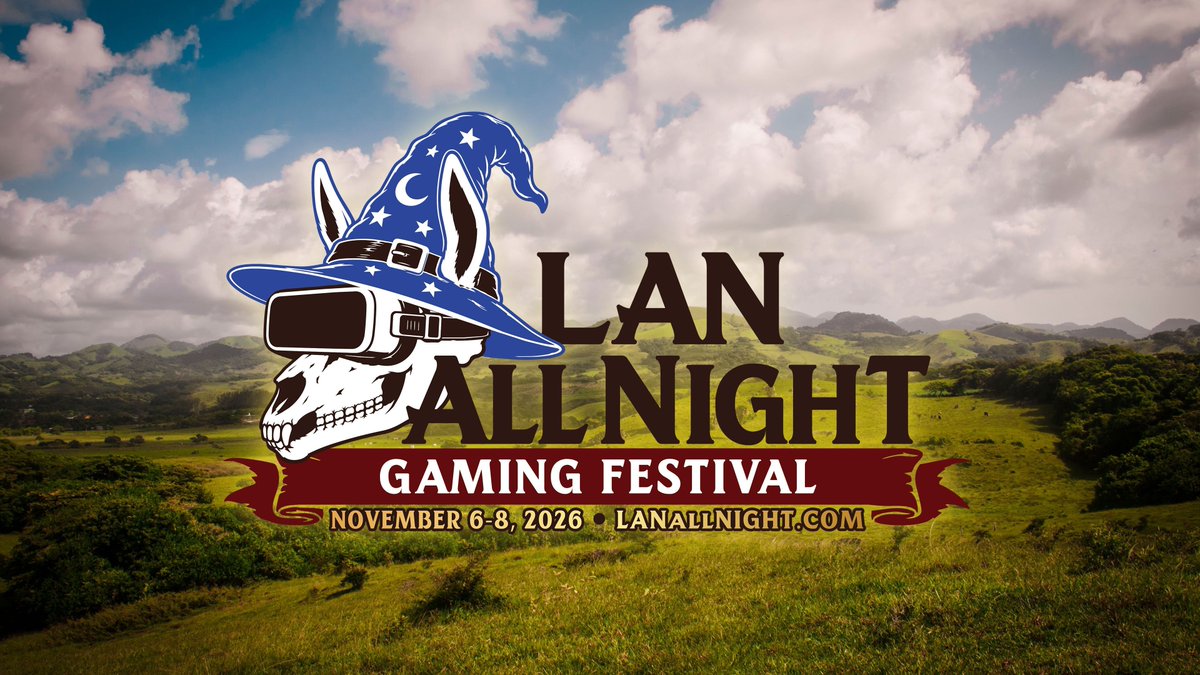 LANallNight's tweet photo. Gather your party. Sharpen your skills. Brew your mana potions.

#LANAllNight Gaming Festival returns November 6–8 at Great Wolf Lodge in Grapevine, TX. BYOC LAN, tournaments, tabletop games, vendors, prizes, and more.

Tickets are on sale now: https://t.co/cNGW8ZKYLG 

#lanfest https://t.co/WMcK1AjOxH
