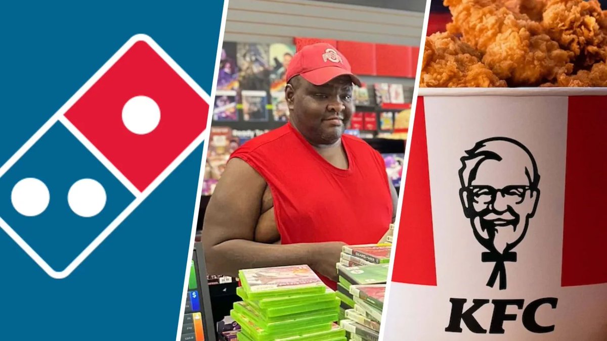 cosmicbooknews's tweet photo. Domino’s, KFC, and GameStop Are Roasting Sony Over the Death of PlayStation Discs 
https://t.co/NgR8DNIWlB https://t.co/zOdYPAUD5f