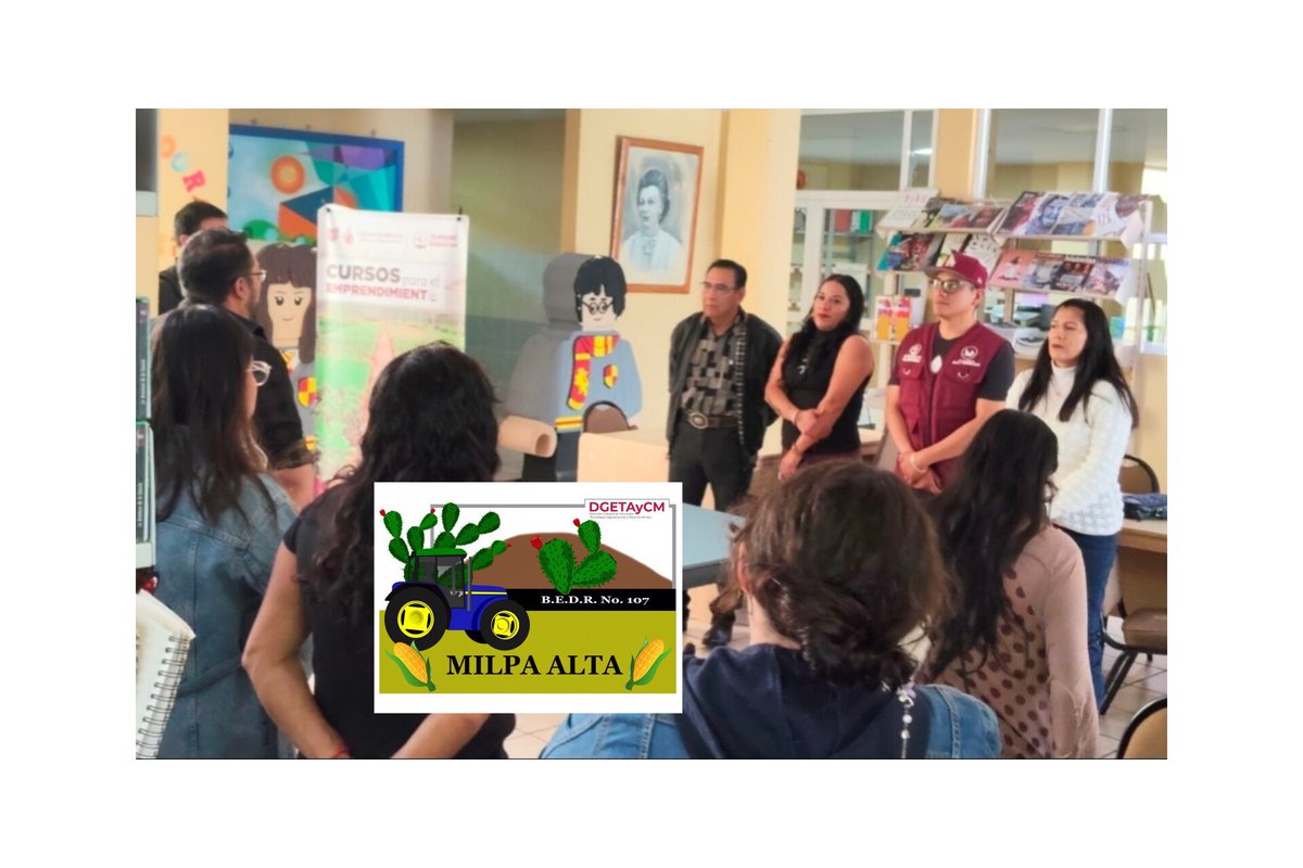 107Brigada's tweet photo. Termina un ciclo de capacitaciones para #emprendedores de  #Tláhuac agradecemos a  la Unidad de Capacitación y difusión Agropecuaria.

Tambien a los responsables de la Biblioteca Rosario Castellanos Figueroa.
#Dgetaycm #somosdgetaycm #brigada107 
@DGETAyCMOFICIAL
@dgetaycmedomex https://t.co/XYUtfdjYaL