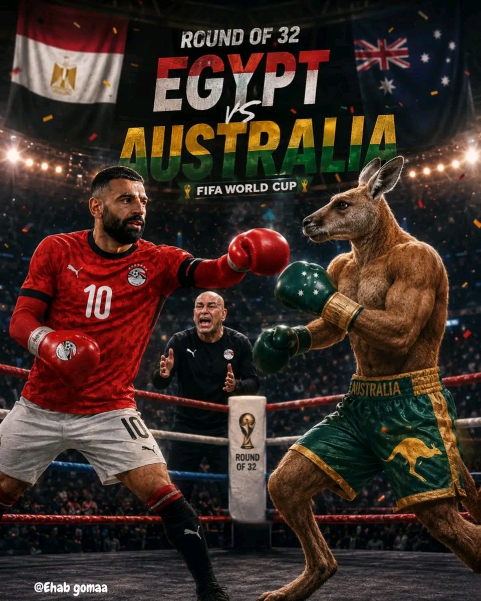 AboMostafa19e's tweet photo. المباراة القادمة لمنتخبنا | مصر 🆚 استراليا | ❤️🇪🇬 https://t.co/IlwV0iQTH5