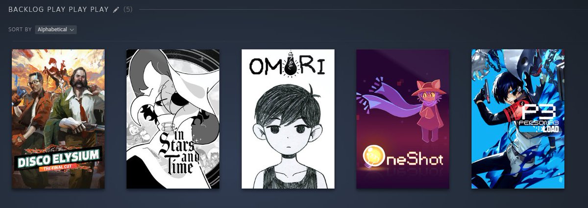 ValkatVT's tweet photo. Sorting out my Steam Library and im really starting to think that Steam should give you a mental health warning when putting certain games in a group https://t.co/tGFoAfYPzn