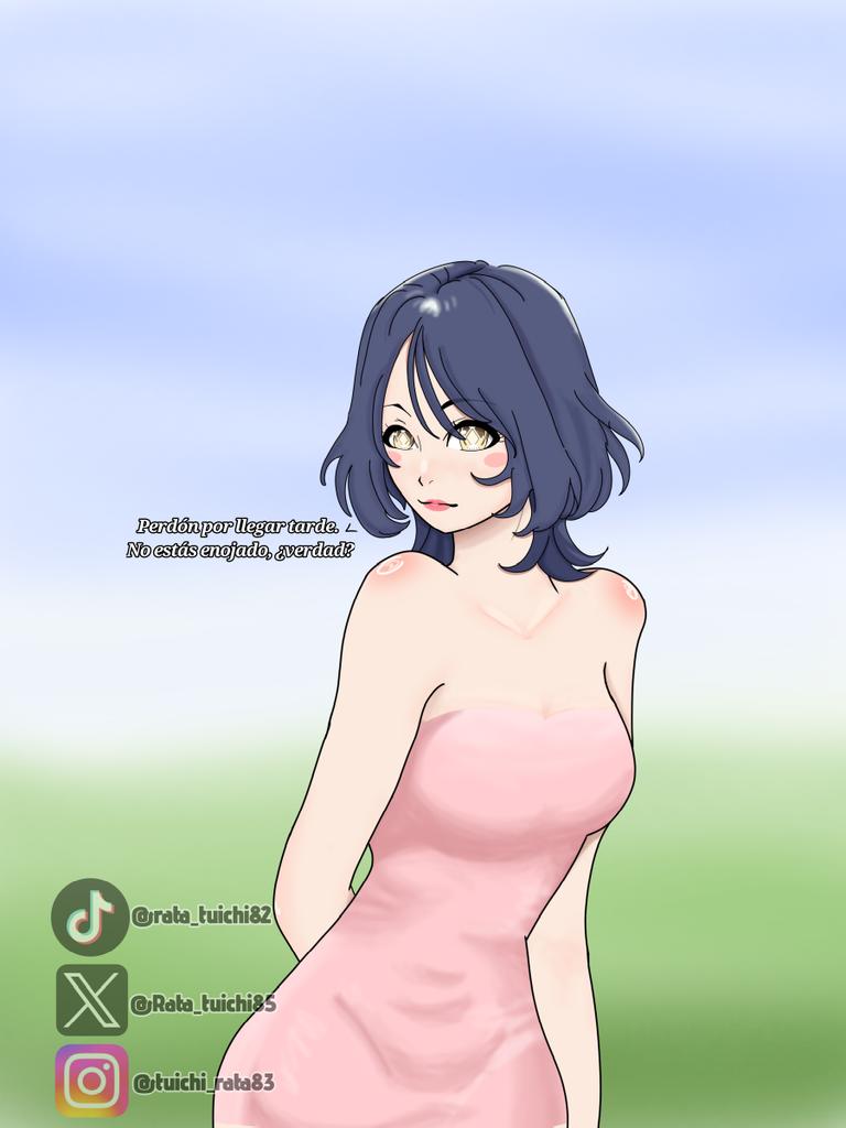 Rata_tuichi85's tweet photo. Oc| Marilú Johnson 💓
Marilú se tardó mucho en llegar a su primera cita, no la regañes, es muy torpe que puede perderse al salir de casa. Disfruten su cita de picnic 🍱

#OCㅤㅤ https://t.co/FiXYe8L53X
