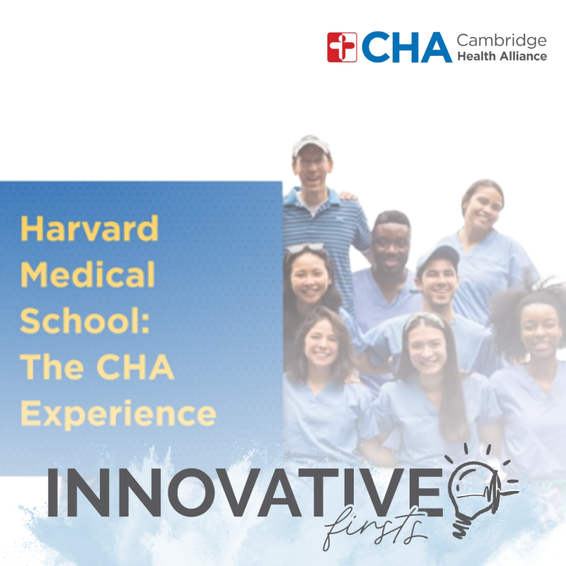 MAHealthHosp's tweet photo. @challiance is reimagining clinical training – including through the first academic longitudinal integrated clerkship. The new model creates meaningful and authentic roles for students.  

Read more about this #InnovativeFirst here: https://t.co/PtpcNGuF1d https://t.co/bPryyApbAM