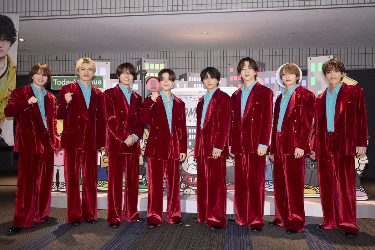 vivi_magazine's tweet photo. ／
timelesz
新体制2度目のアリーナツアー
横アリ公演の模様をお届け
＼
写真付き記者会見の全文レポ！
🔗 https://t.co/IkDY2w3YJ2

#timelesz #timelesz_episode2 https://t.co/wiLeBkSRVq