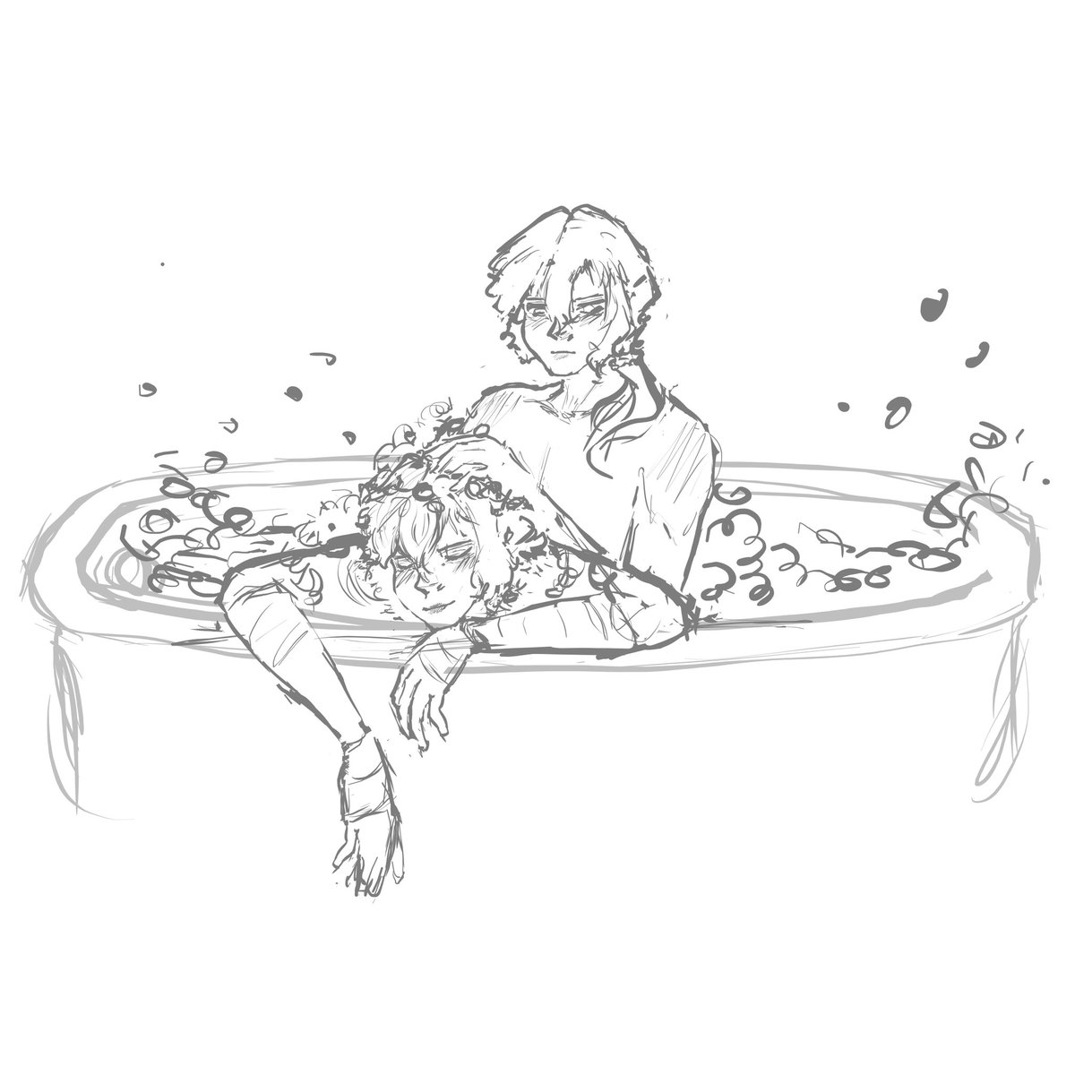 Lizosom_m's tweet photo. #soukoku #dazaiosamu #ChuuyaNakahara #skk #bsdfanart #bsd #DaChuuya #BungouStrayDogs https://t.co/HGtp4ve1F0