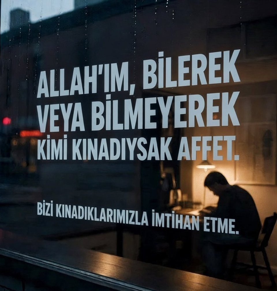 Haletihissiyat's tweet photo. Bu duayı ciddiye alın https://t.co/8Db30RAX6W