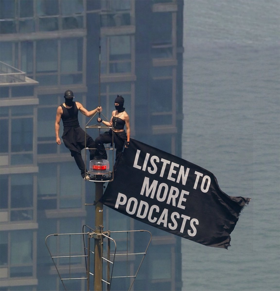 FindThatPod's tweet photo. What a great message they had! https://t.co/jtJy2BIlpx