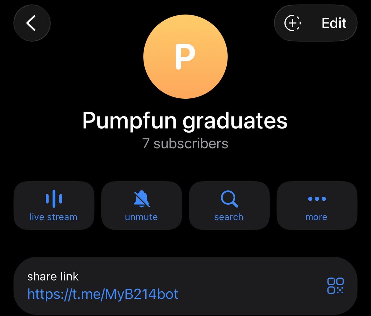 bloomstarbms's tweet photo. One of the tools i have built early this year using Ai is a pumpfun bot that notifies you when ever a token graduates from pumpfun.

You can subscribe to the channel to keep tab on new graduates.

$Ansem was also spotted by the bot, so yea it works well, gave access to some of my friends who have been using to make money.

If you’re in the trenches, you might want to check it out. Use it to make your works more easy.

Link: https://t.co/pZyCmrpmlP

Good luck…!

Hopefully more of my works will be made public to make people money