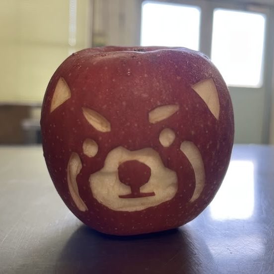 innieveneta's tweet photo. red panda apple innie >>> https://t.co/QzEeBlOTQa