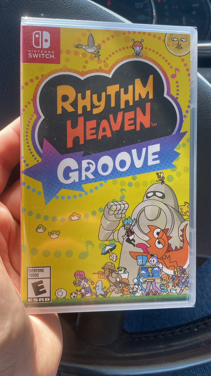 Funpancake_'s tweet photo. WHY THE HECK WAS RHYTHM HEAVEN GROOVE SOLD OUT EVERYWHERE TODAY?!?! https://t.co/UeHVg2gsMR