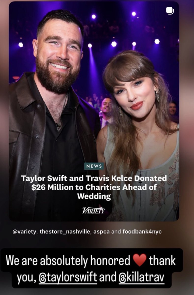 swifferupdates's tweet photo. ❤️ | After School All-Stars show appreciation to Taylor Swift and Travis Kelce for their generous donation:

“Big news. 💙 

Taylor Swift and Travis Kelce are making a transformative $2 million gift to After-School All-Stars Cleveland and New York.

Their extraordinary generosity will expand life-changing after-school and summer programs for more students in two of our Chapter cities so that even more people have access to safe spaces, caring mentors, and opportunities to thrive.

Thank you, Taylor Swift and Travis Kelce, for believing in limitless potential for our students”

You can join Taylor and Travis in giving to After School All-Stars: https://t.co/HauHMe767e
