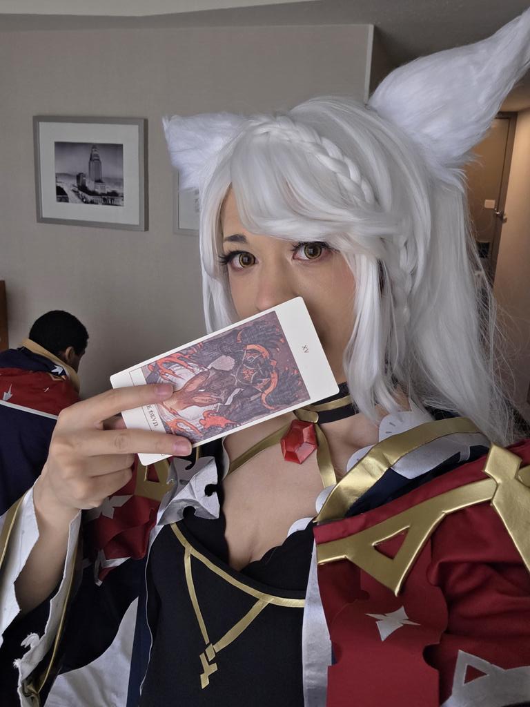 Lysts_Sin's tweet photo. anime expo 😅 https://t.co/qPLZyfTEFr