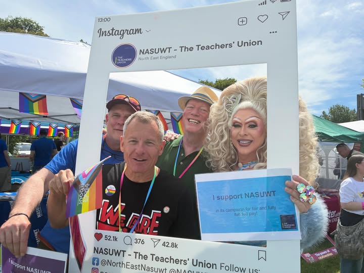Durham_Pride's tweet photo. 🏳️‍🌈🏳️‍⚧️ Durham LGBT+ &amp; allies, let’s unite with the Durham Miners Association and all the unions that made Pride 2026 unforgettable! Meet us at 8:45 am, Saturday 11th July in Durham. 
More info: admin@durhamprideuk.org. See you on the march! #DurhamMinersGala #DurhamPride #LGBTQ https://t.co/qmaXs2psru