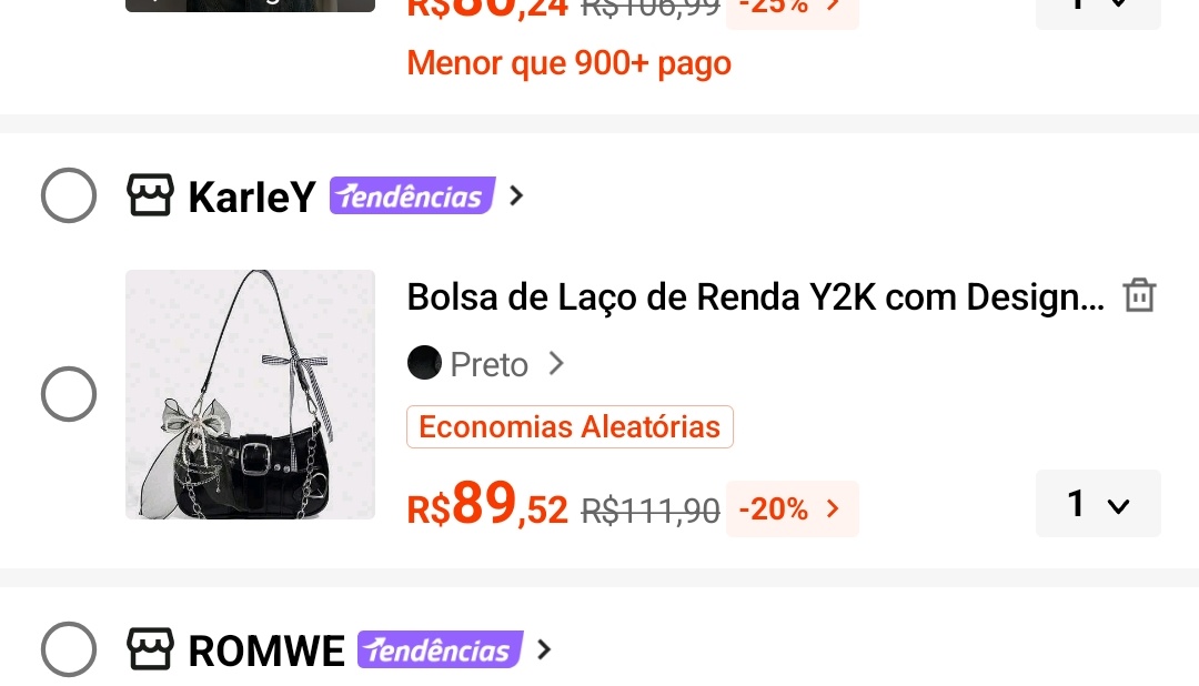 sunlexinz's tweet photo. @gardenkii JURO, tava até no meu carrinho da shein menina https://t.co/lREVTKAd6Z