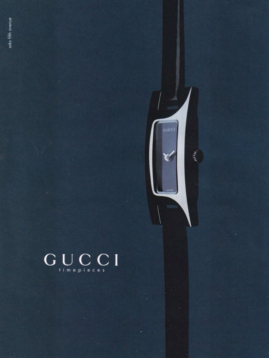luusssso's tweet photo. Y2K era Gucci watches were so on point https://t.co/Sb4z8Q4NH6