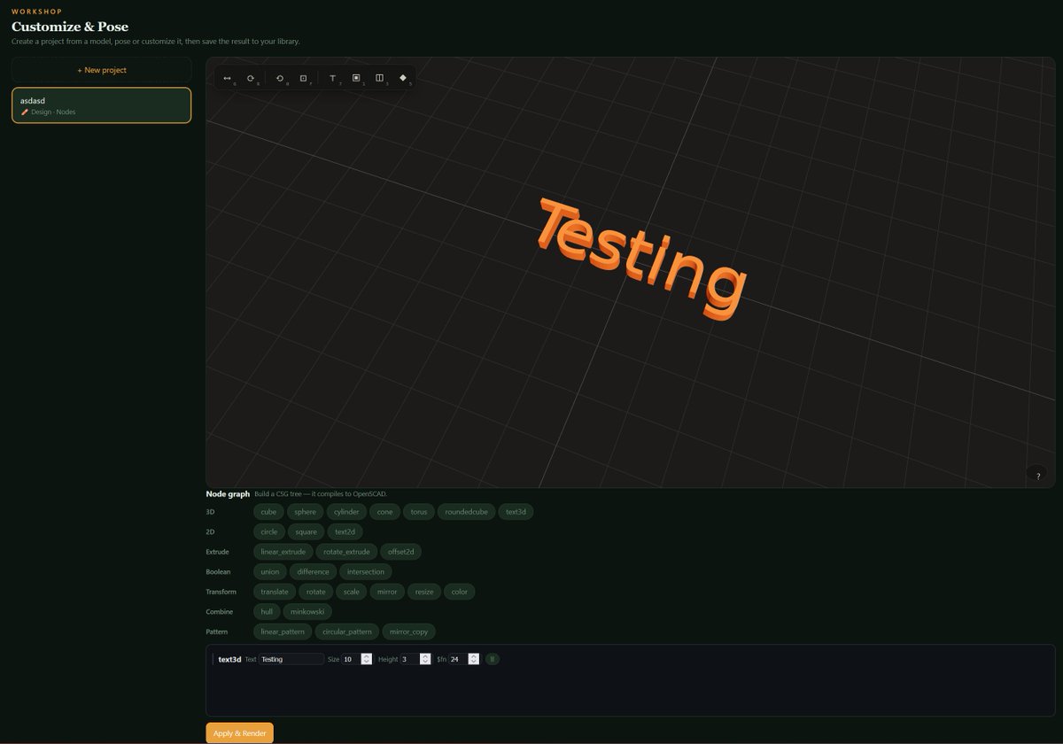 The_Real_BTCB_'s tweet photo. You can make your own SCAD files in #FarFetched
https://t.co/hxsbM4yFlV
Now packaged with @openscad tools! https://t.co/5ntjqABcw6