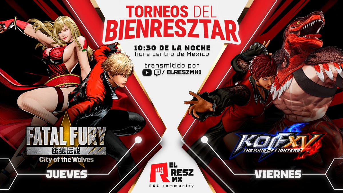 reszmx12's tweet photo. Chicos les recordamos que ya tenemos apoyo semanal de parte de SNK Global de 47.5 dolares por medio de matcherino!, empezamos a las 10:30 pm, tambien recordarles la regla que no se puede participar a dos torneos ala ves.
https://t.co/qt6zIZ2sx3 https://t.co/pKjHwqKLBK
