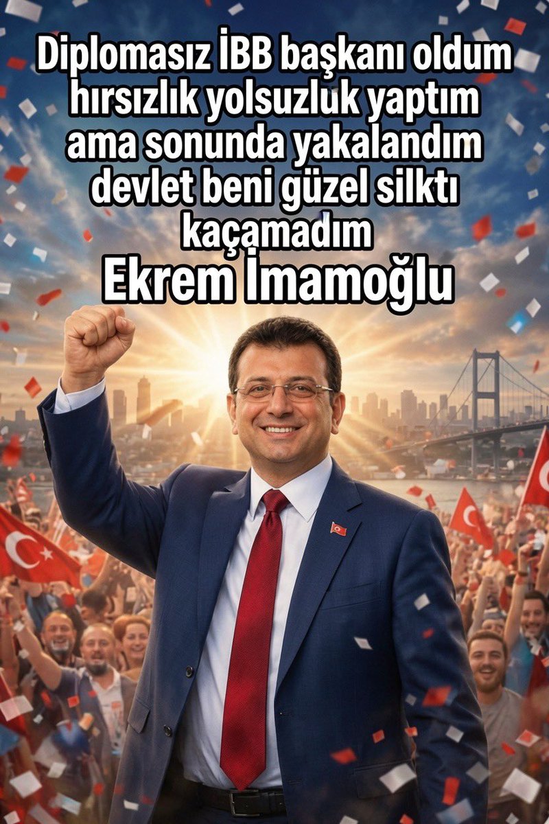 Esraiconn's tweet photo. #SONDAKİKA 

Devletin malına uzanan her el, hukuk önünde hesap vermelidir.

Kamu malı emanetttir; emanete ihanetin hesabı hukukta sorulur.

#Yargı
#Türkiye
#Gündem
#Siyaset
#İstanbul
#İBB
#TürkiyeGündemi
#Devlet 
#HukukDevleti 
#Adaletİçin
#Millet 
#HesapVermek
#KamuMalı
#MilletinEmaneti