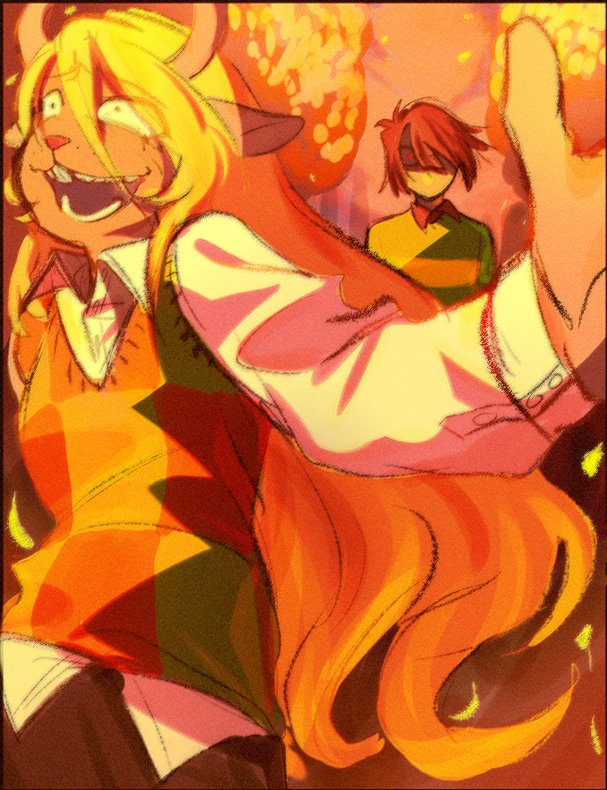 HisoNoKami's tweet photo. #deltarune BUT KRIS! YOU ACTUALLY CHANGED! https://t.co/RJONC6MA37