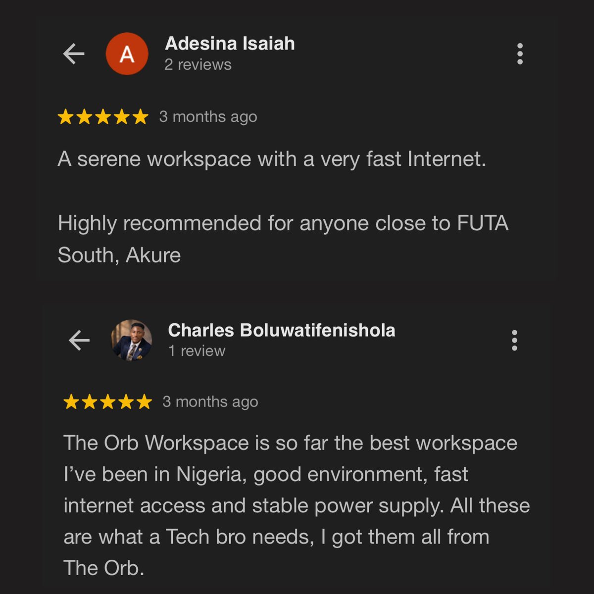 theorbworkspace's tweet photo. Blackouts and poor network shouldn't slow you down in 2026.

At The Orb Workspace, you get a comfortable work environment with uninterrupted power supply and high-speed Starlink internet to keep you productive.

Send us a DM today to book your seat.
#Workspaceinakure https://t.co/NlMWuzwPJU