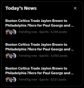 timseanlove's tweet photo. Normally I'd love to make fun of how janky this site has gotten but this is perfectly tailored to my interests https://t.co/JV2kETK5BI