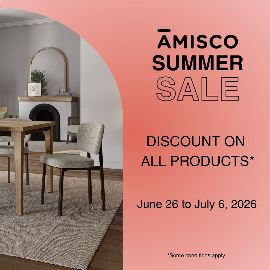 ChairFair_MA's tweet photo. A fresh season is the perfect time for an upgrade. 
Our Summer Sale is here, and we’re offering discounts on all products from now through July 6. If you’ve been thinking about updating your space, there’s never been a better time. https://t.co/NutSlfXcXO