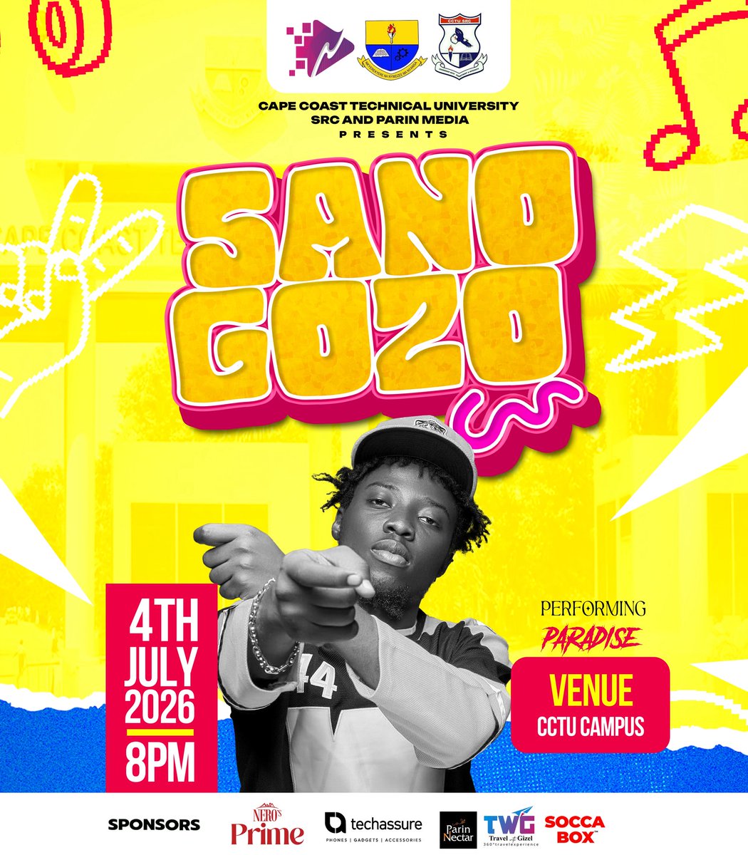 Bigg_paradise's tweet photo. CapeCoast Technical University, see y’all on Saturday.. https://t.co/5o3RxKwLs2